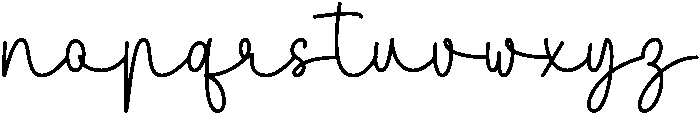 Mama Regular otf (400) Font LOWERCASE