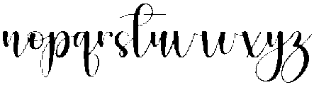 Mama Regular otf (400) Font LOWERCASE