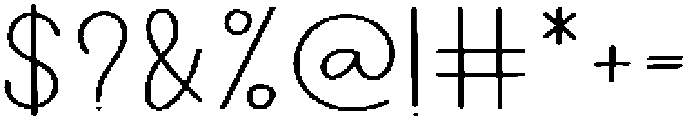 Mama Regular otf (400) Font OTHER CHARS