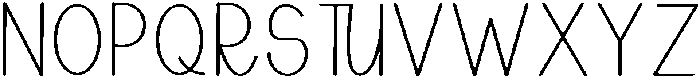 Mama Regular otf (400) Font UPPERCASE
