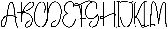 Mama Regular otf (400) Font UPPERCASE