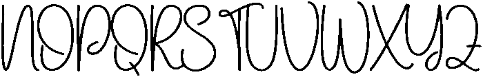Mama Regular otf (400) Font UPPERCASE