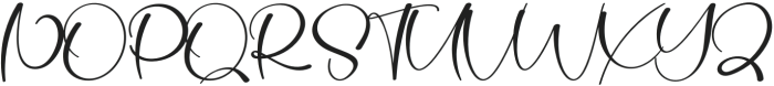 Mama Signature Regular otf (400) Font UPPERCASE