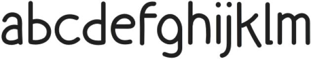 MamalliaRegular otf (400) Font LOWERCASE