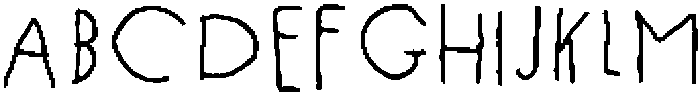 Mamamia Regular otf (400) Font UPPERCASE