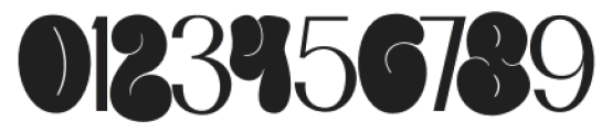 Mamboo bubble Regular otf (400) Font OTHER CHARS
