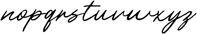 Managiri otf (400) Font LOWERCASE