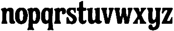 Manana Regular otf (400) Font LOWERCASE