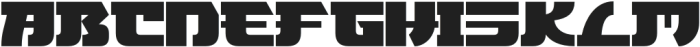 Manbokun Regular otf (400) Font UPPERCASE