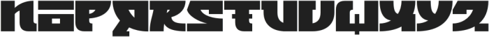 Manbokun Regular otf (400) Font UPPERCASE
