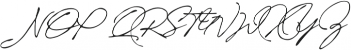 Manchester Signature Alt otf (400) Font UPPERCASE