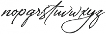 Manchester Signature Alt otf (400) Font LOWERCASE