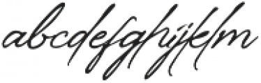 Manchester Signature ttf (400) Font LOWERCASE