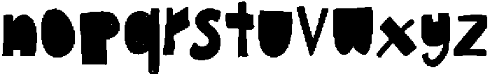 Manchise Regular otf (400) Font LOWERCASE