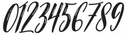 Manda Script Shiny Italic otf (400) Font OTHER CHARS