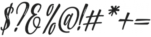 Manda Script Shiny Italic otf (400) Font OTHER CHARS