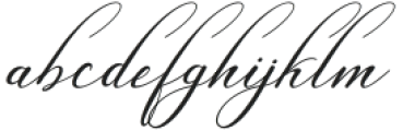 Mandalina Script otf (400) Font LOWERCASE