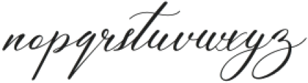 Mandalina Script otf (400) Font LOWERCASE