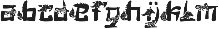 Mandarin Mantis Horse otf (400) Font LOWERCASE