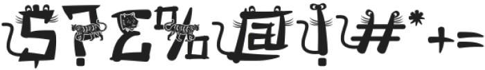 Mandarin Mantis Lion otf (400) Font OTHER CHARS