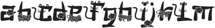 Mandarin Mantis Lion otf (400) Font LOWERCASE