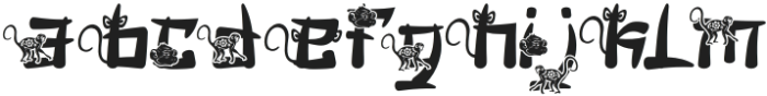 Mandarin Mantis Monkey otf (400) Font LOWERCASE