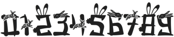 Mandarin Mantis Rabbit otf (400) Font OTHER CHARS