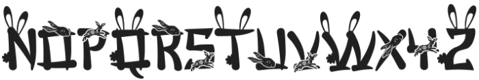 Mandarin Mantis Rabbit otf (400) Font UPPERCASE