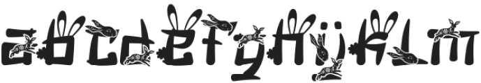 Mandarin Mantis Rabbit otf (400) Font LOWERCASE