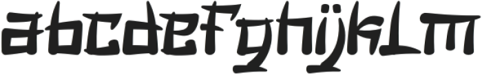 Mandarin Mantis Regular otf (400) Font LOWERCASE