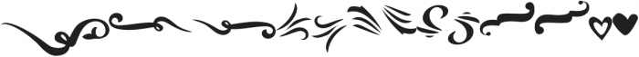 Mandarin Ornament otf (400) Font UPPERCASE