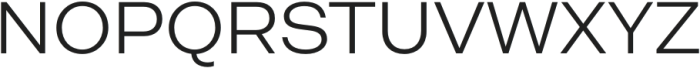 Mandioca Regular otf (400) Font UPPERCASE