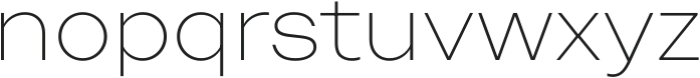 Mandioca-Variable Thin ttf (100) Font LOWERCASE