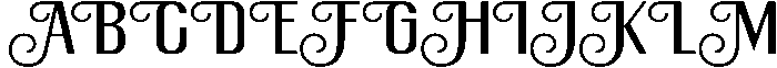 Mandira Regular otf (400) Font UPPERCASE