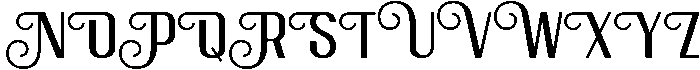 Mandira Regular otf (400) Font UPPERCASE