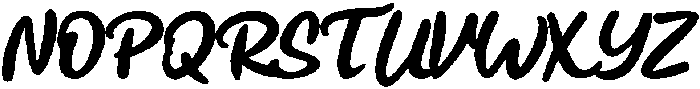 Mandoe otf (400) Font UPPERCASE