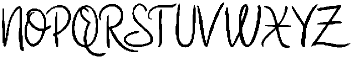 Mandragia Script otf (400) Font UPPERCASE