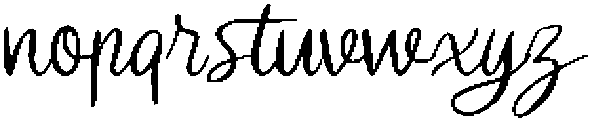 Mandragia Script otf (400) Font LOWERCASE