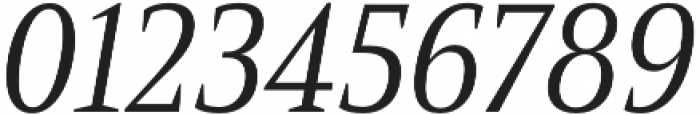 Mandrel Cond Regular Italic otf (400) Font OTHER CHARS