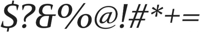 Mandrel Ext Medium Italic otf (500) Font OTHER CHARS