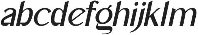 Mangata Light Italic otf (300) Font LOWERCASE