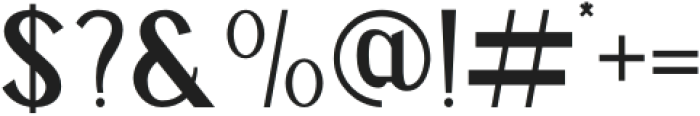 Mangata-Regular otf (400) Font OTHER CHARS