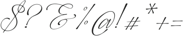 Mangkinoy Italic otf (400) Font OTHER CHARS