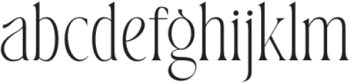 Mangko Regular otf (400) Font LOWERCASE