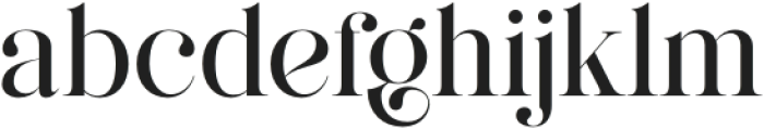 Manglove Regular otf (400) Font LOWERCASE