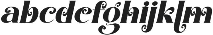 Mango Creamy Italic otf (400) Font LOWERCASE