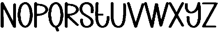 Mango Dream Regular otf (400) Font LOWERCASE