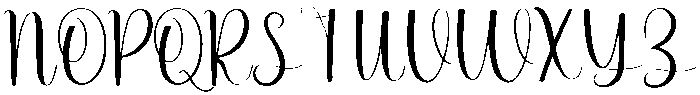 Mango Regular otf (400) Font UPPERCASE