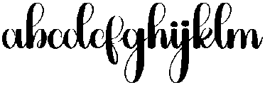 Mango Regular otf (400) Font LOWERCASE