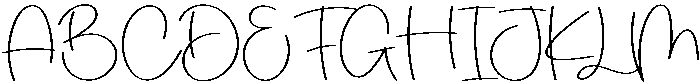 Mango Regular otf (400) Font UPPERCASE
